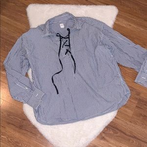 Gap striped blouse